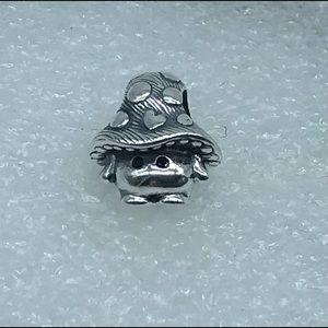 Pandora Silver Mushroom Charm